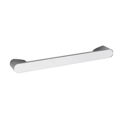 Drench Chrome Rounded Bar Furniture Handle - 160mm Centres