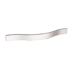 Drench Chrome Strap Furniture Handle - 128mm Centres