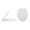 Drench Emma Luxury Round Quick Release Soft Close Toilet Seat with Top Fix