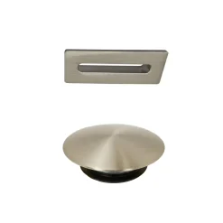 Drench Freestanding Bath Overflow Insert and Pop-Up Waste Cover
