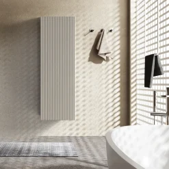 Drench Groove 900mm Fluted Wall Mounted Tall Cabinet
