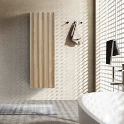 Drench Groove 900mm Fluted Wall Mounted Tall Cabinet