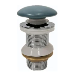 Drench Hue Ceramic Unslotted Clicker Basin Waste
