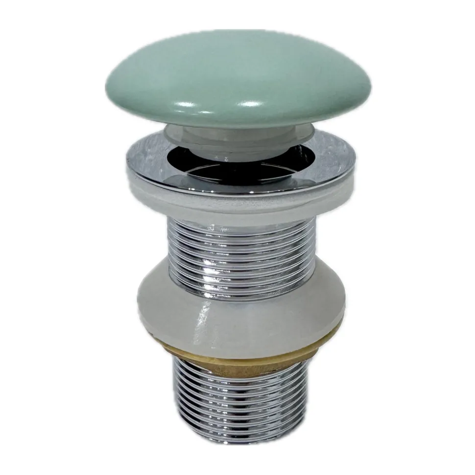 Drench Hue Ceramic Unslotted Clicker Basin Waste