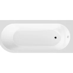 Drench J Shaped Single Ended Corner Bath & Bath Panel - 1700 x 720mm
