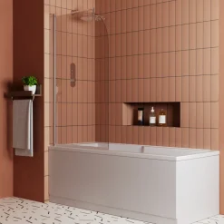 Drench Keyhole Shower Bath & Shower Screen