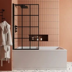 Drench Keyhole Shower Bath & Shower Screen