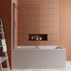 Drench Keyhole Shower Bath & Shower Screen