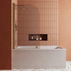 Drench Keyhole Shower Bath & Shower Screen