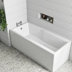 Drench Keyhole Shower Bath - 1700 x 750mm