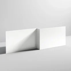 Drench L Shaped Shower Bath & Optional Panel - 1500mm