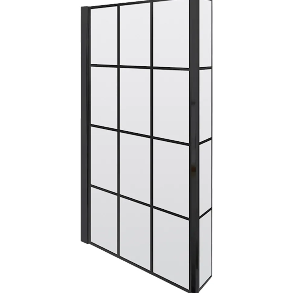 Drench L Shaped Shower Bath with Panel and Shower Screen - 1500mm