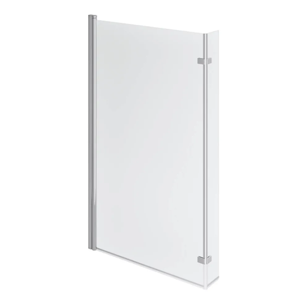 Drench L Shaped Shower Bath with Panel and Shower Screen - 1500mm