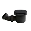 Drench 90mm Matt Black High Flow Shower Tray Waste