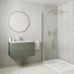 Drench Naturals Matt Stone PVC Waterproof Bathroom Wall Panel - 1000 x 2400mm