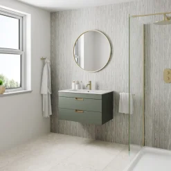 Drench Naturals Matt Stone PVC Waterproof Bathroom Wall Panel - 1000 x 2400mm