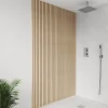 Drench Naturals Oak Slatted Wood Waterproof Bathroom Wall Panel - 3 pack