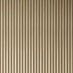 Drench Naturals Oak Slatted Wood Waterproof Bathroom Wall Panel - 3 pack