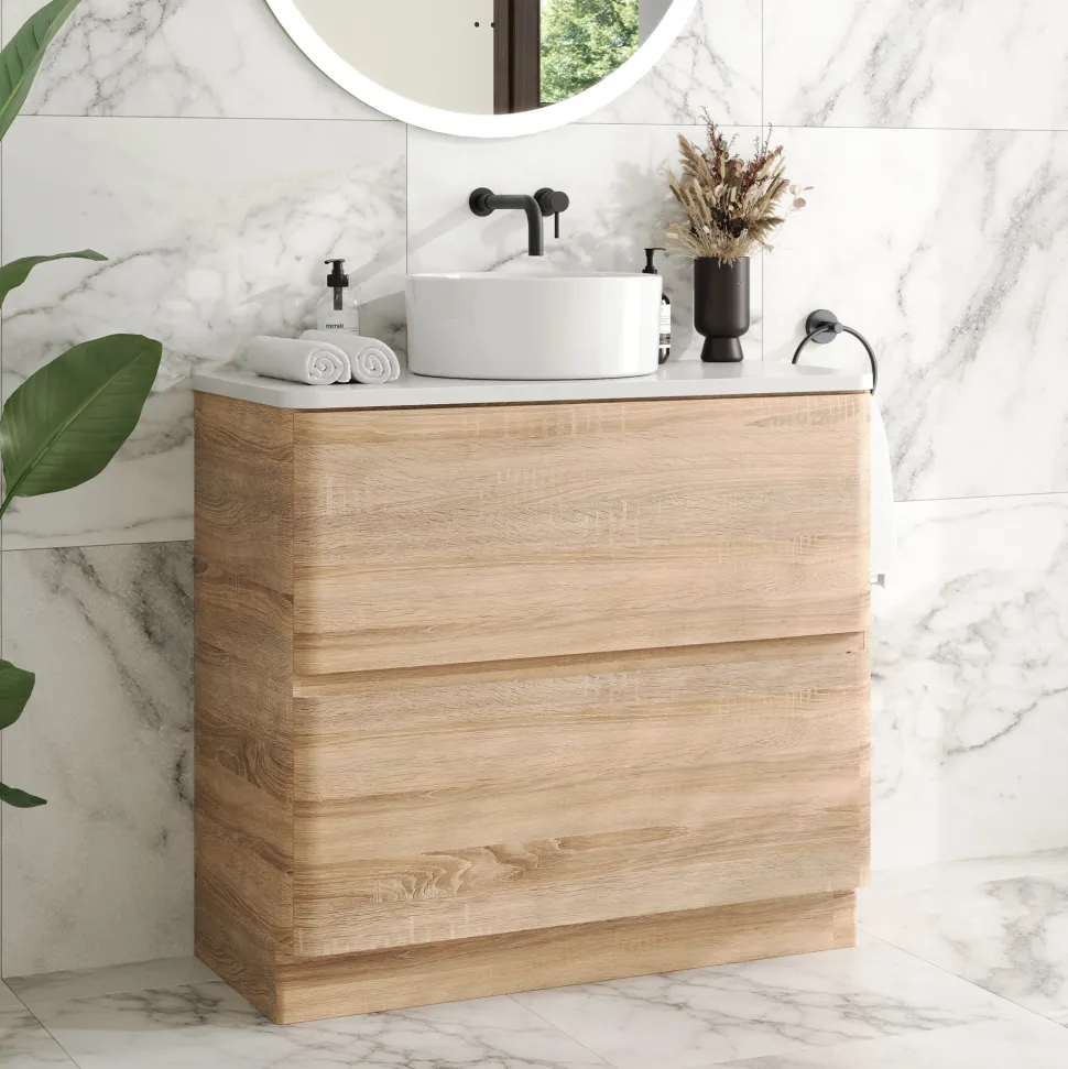 Drench Origin 900mm Floorstanding Vanity Unit & Countertop