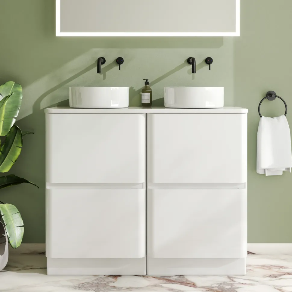 Drench Origin 1000mm Floorstanding Vanity Unit & Countertop