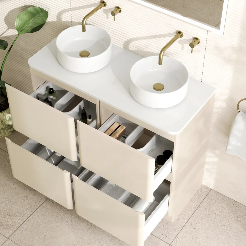 Drench Origin 1000mm Floorstanding Vanity Unit & Countertop