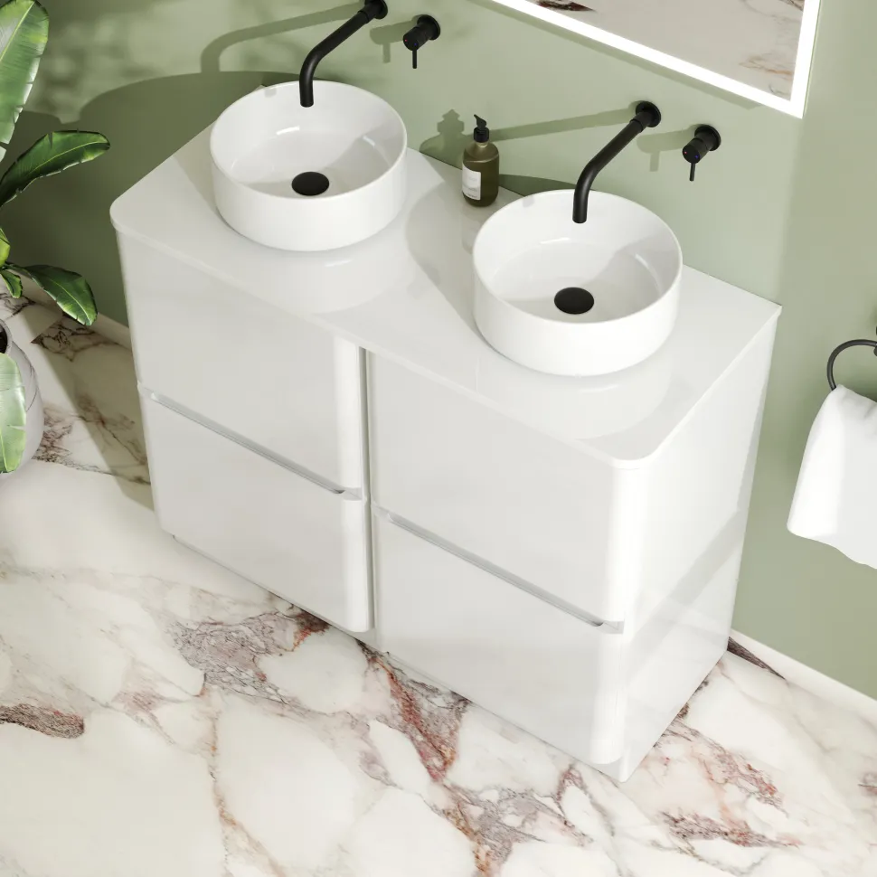 Drench Origin 1000mm Floorstanding Vanity Unit & Countertop