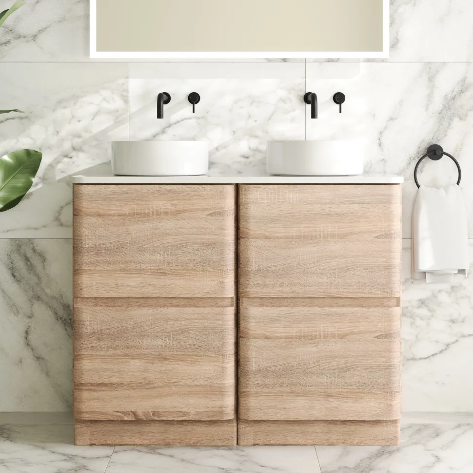 Drench Origin 1000mm Floorstanding Vanity Unit & Countertop