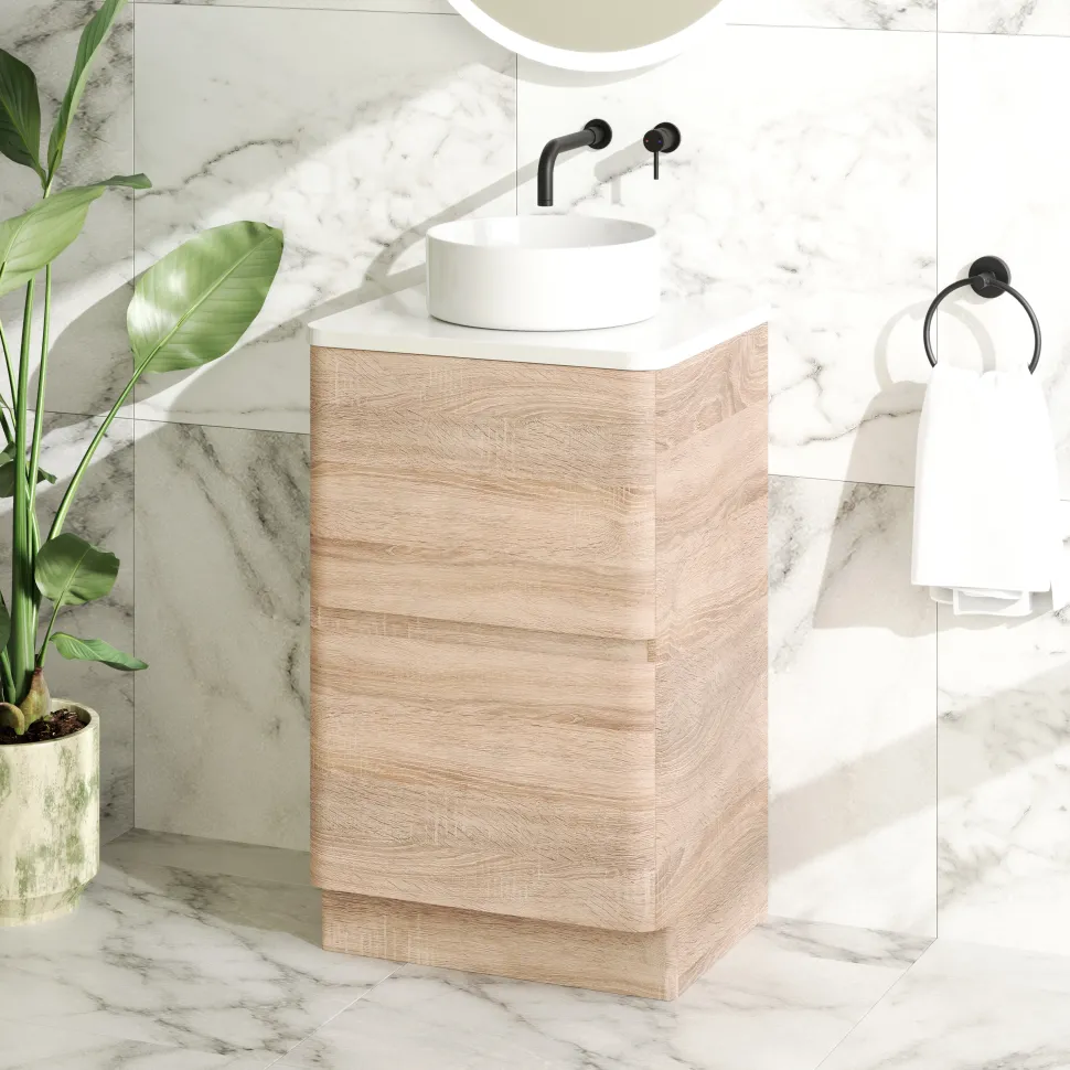 Drench Origin 500mm Floorstanding Vanity Unit & Countertop