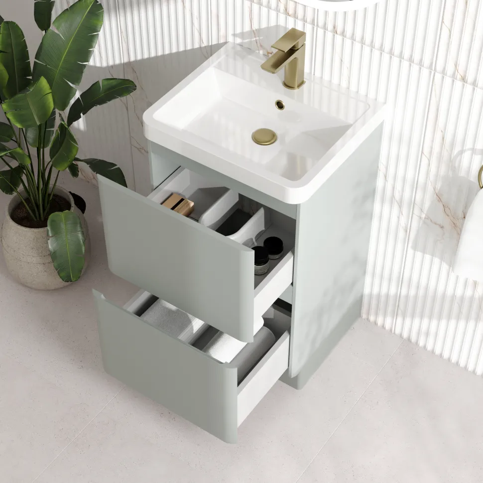 Drench Origin 500mm Floorstanding Vanity Unit & Basin