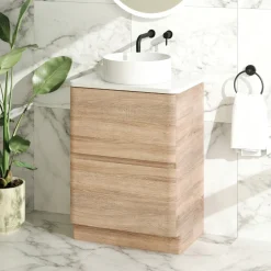 Drench Origin 600mm Floorstanding Vanity Unit & Countertop