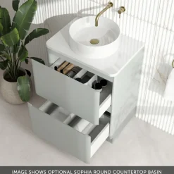 Drench Origin 600mm Floorstanding Vanity Unit & Countertop