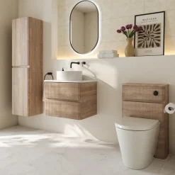 Drench Origin 500mm Fluted Back To Wall WC Unit