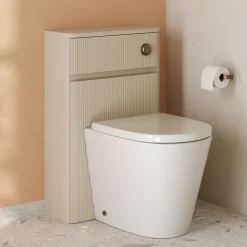 Drench Origin 500mm Fluted Back To Wall WC Unit