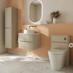 Drench Origin 500mm Fluted Back To Wall WC Unit