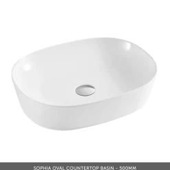 Drench Origin 600mm Fluted Wall Mounted Vanity Unit & Countertop