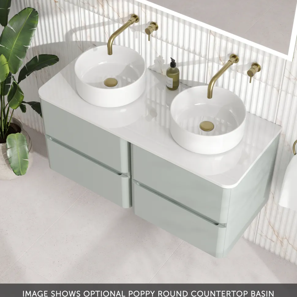 Drench Origin 1000mm Wall Mounted Vanity Unit & Countertop