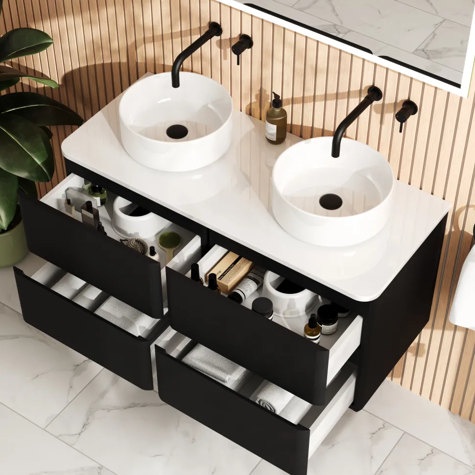 Drench Origin 1000mm Wall Mounted Vanity Unit & Countertop