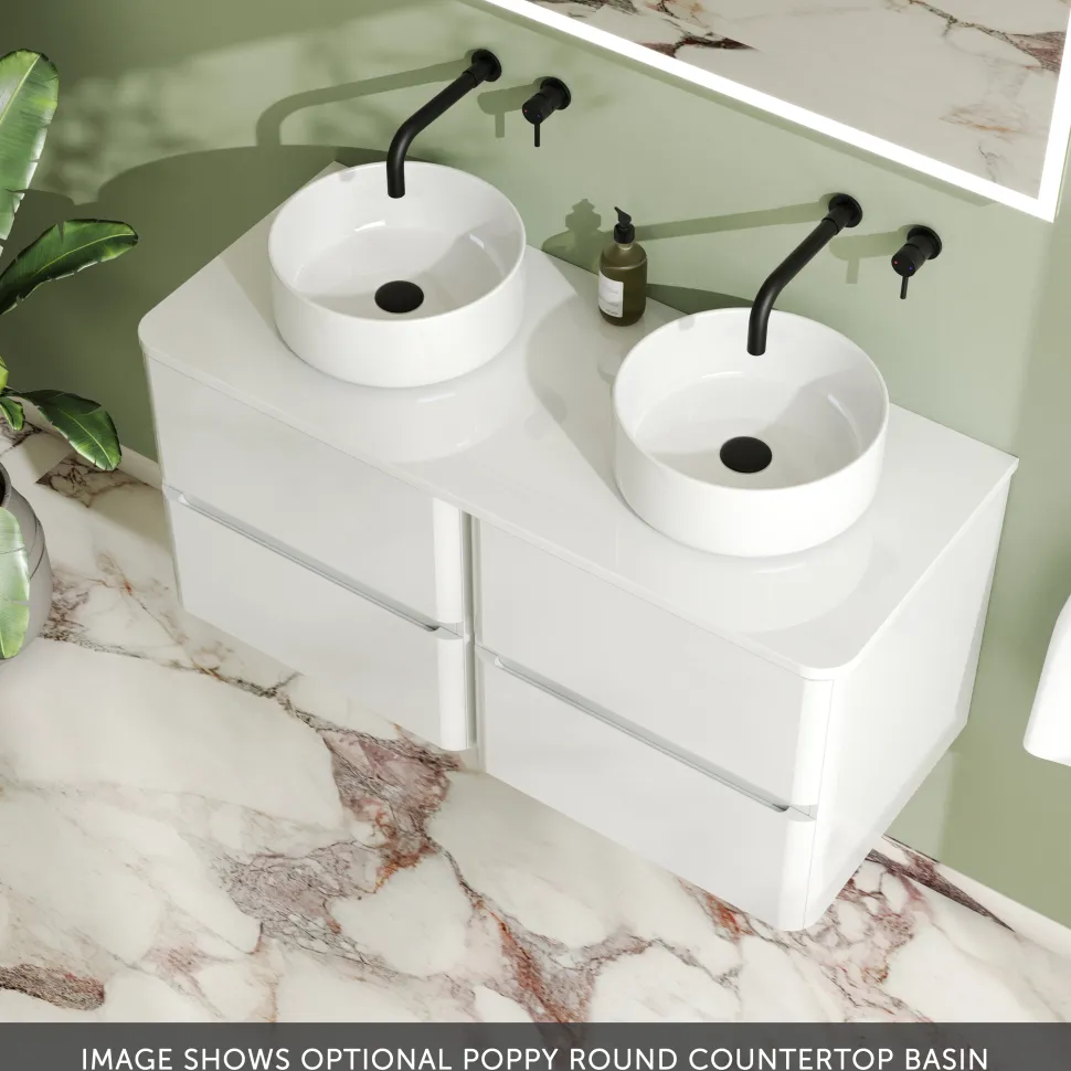 Drench Origin 1000mm Wall Mounted Vanity Unit & Countertop