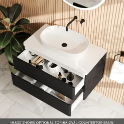 Drench Origin 900mm Wall Mounted Vanity Unit & Countertop