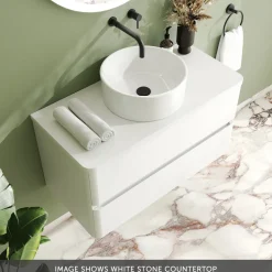 Drench Origin 900mm Wall Mounted Vanity Unit & Countertop