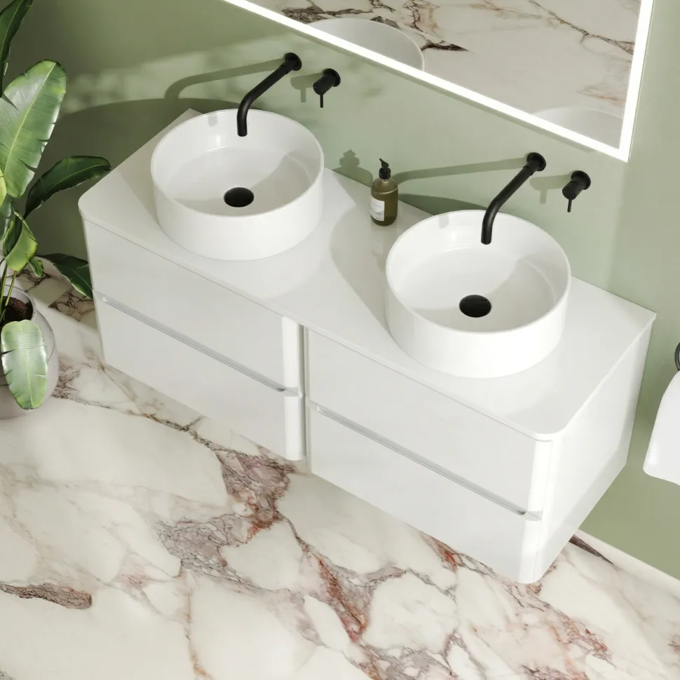 Drench Origin 1200mm Wall Mounted Vanity Unit & Countertop
