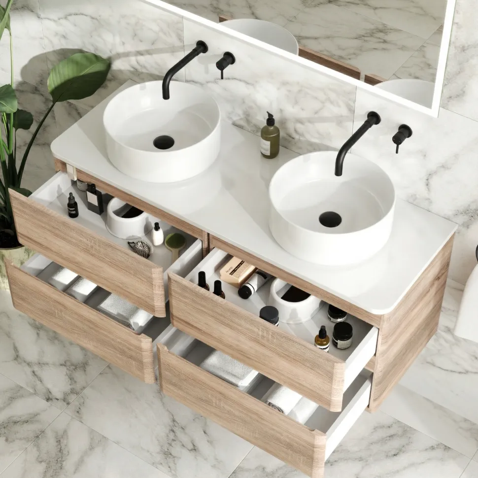 Drench Origin 1200mm Wall Mounted Vanity Unit & Countertop