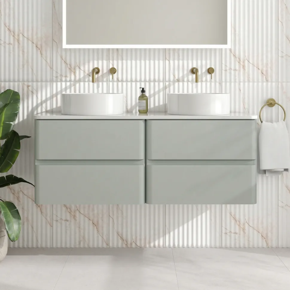 Drench Origin 1200mm Wall Mounted Vanity Unit & Countertop