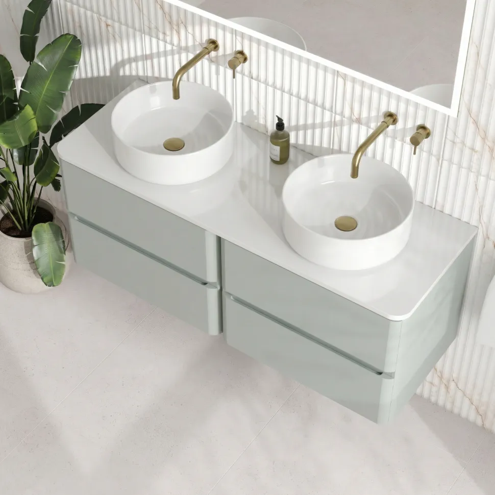 Drench Origin 1200mm Wall Mounted Vanity Unit & Countertop