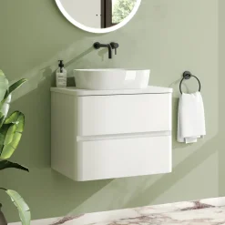 Drench Origin 600mm Wall Mounted Vanity Unit & Countertop