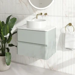 Drench Origin 600mm Wall Mounted Vanity Unit & Countertop