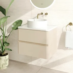 Drench Origin 600mm Wall Mounted Vanity Unit & Countertop