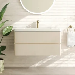 Drench Origin 900mm Wall Mounted Vanity Unit & Basin