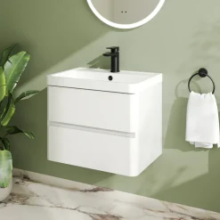 Drench Origin 600mm Wall Mounted Vanity Unit & Basin