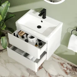 Drench Origin 600mm Wall Mounted Vanity Unit & Basin